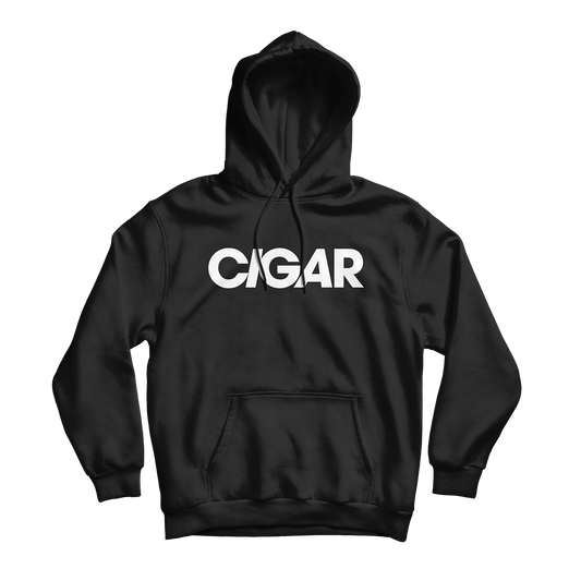 CIGAR - "Logo" (Black) (Pullover Hoodie)
