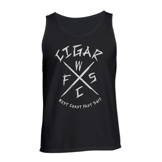 CIGAR - "West Coast Fast Shit" (Black) (Tank Top)