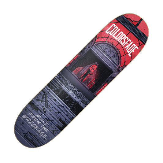 COLORSFADE - "Built From The Wreckage" (Skateboard Deck)