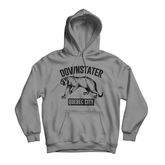 DOWNSTATER - "Jaguar" (Gray) (Pullover Hoodie)