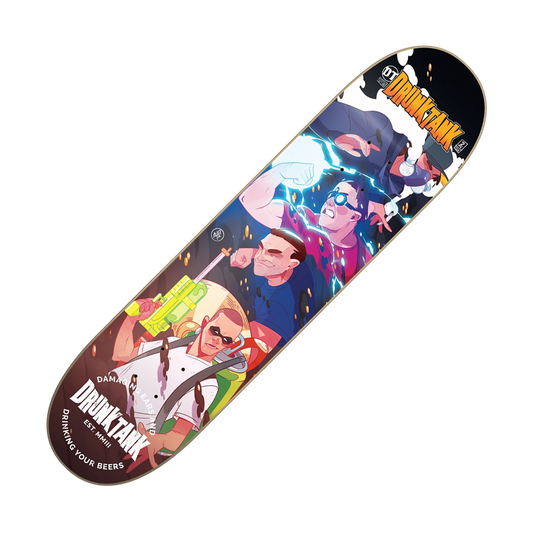 DRUNKTANK - "Return Of The Infamous Four" (Skateboard Deck)