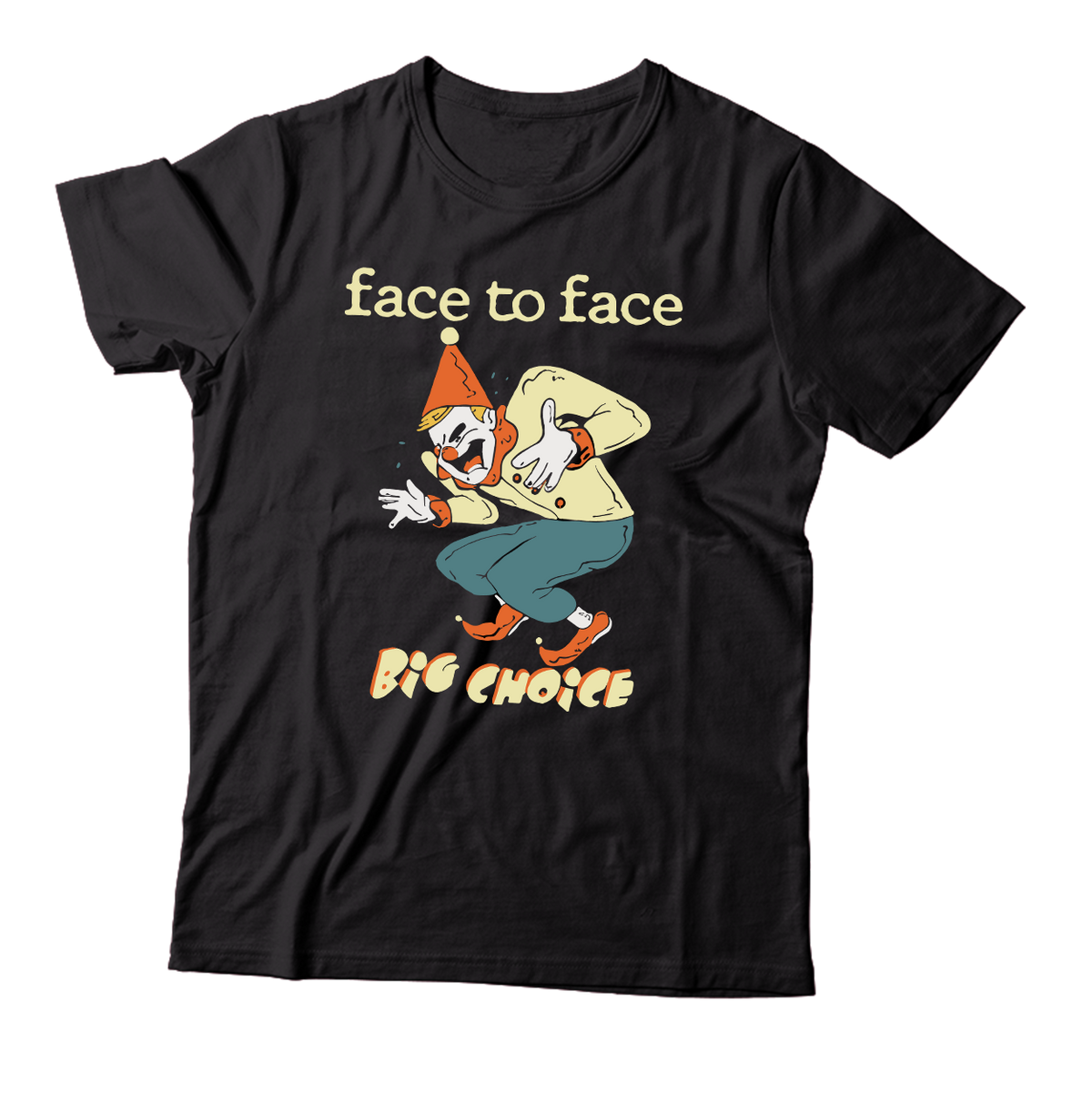FACE TO FACE - "Big Choice Clown '94" (Black) (T-Shirt)