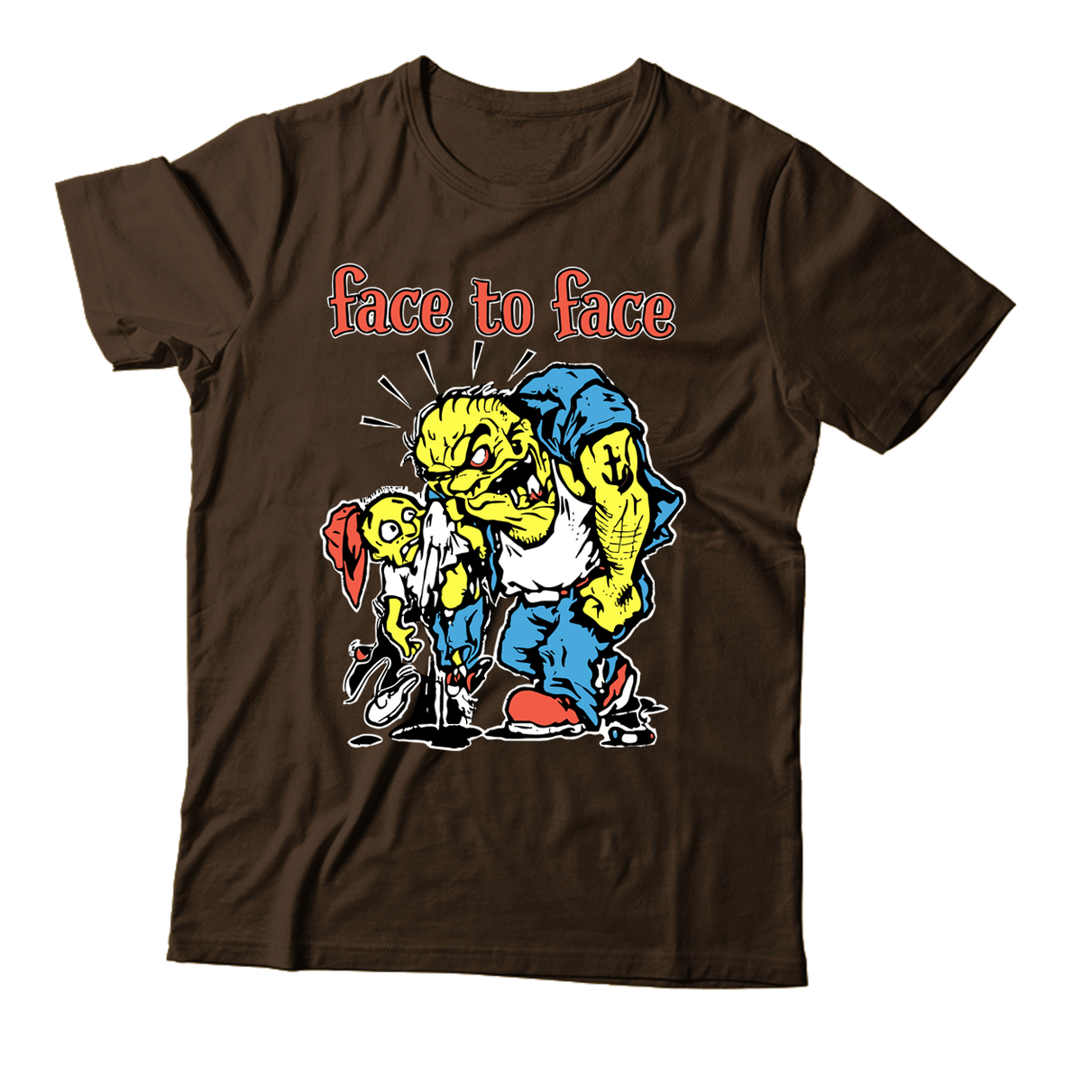 FACE TO FACE - "Monster Bully" (Dark Chocolate) (T-Shirt)
