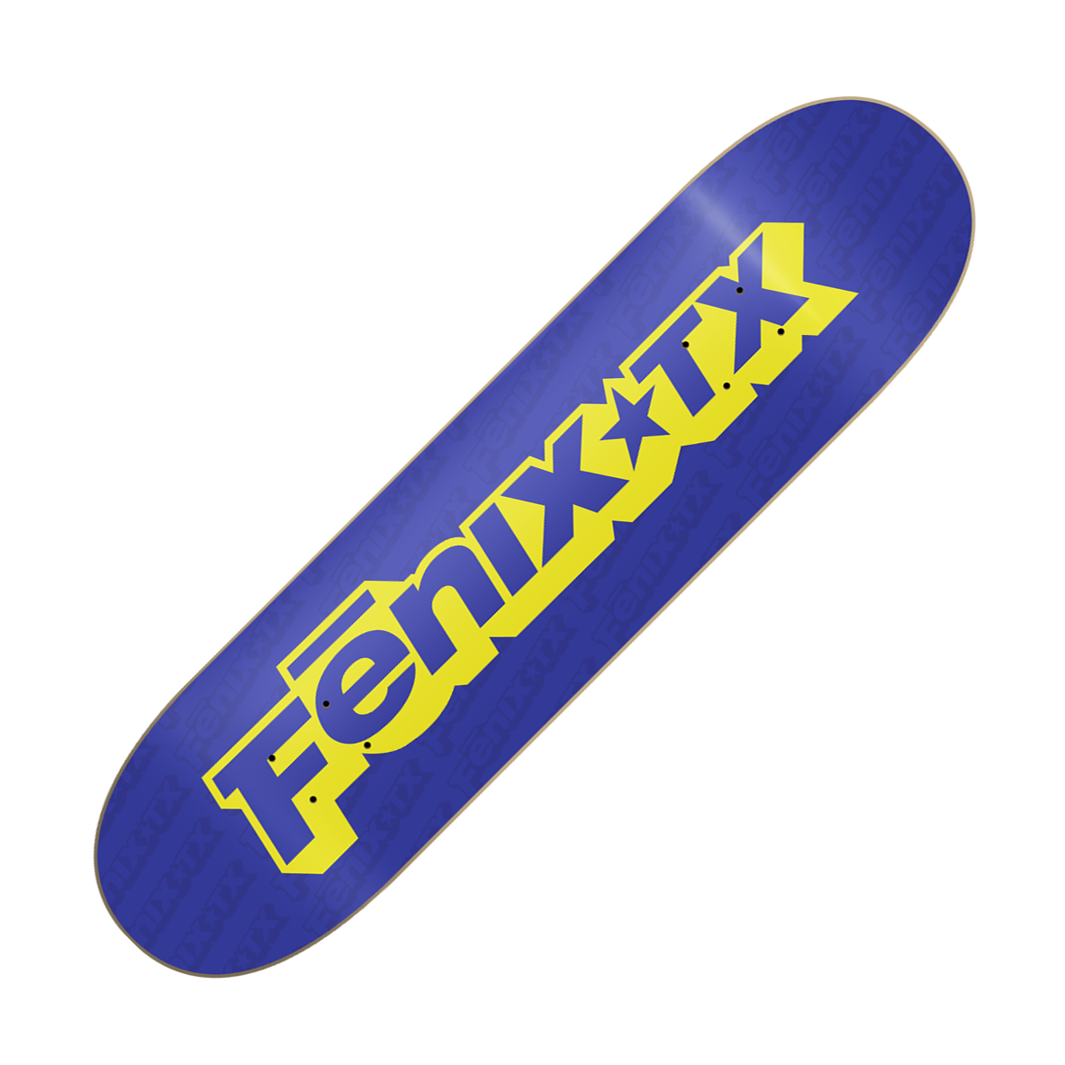 FENIX TX - "Logo (Blue)" (Skateboard Deck)