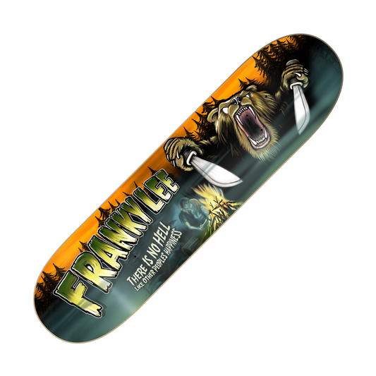 FRANKY LEE - "There Is No Hell In Others People Happiness" (Skateboard Deck)