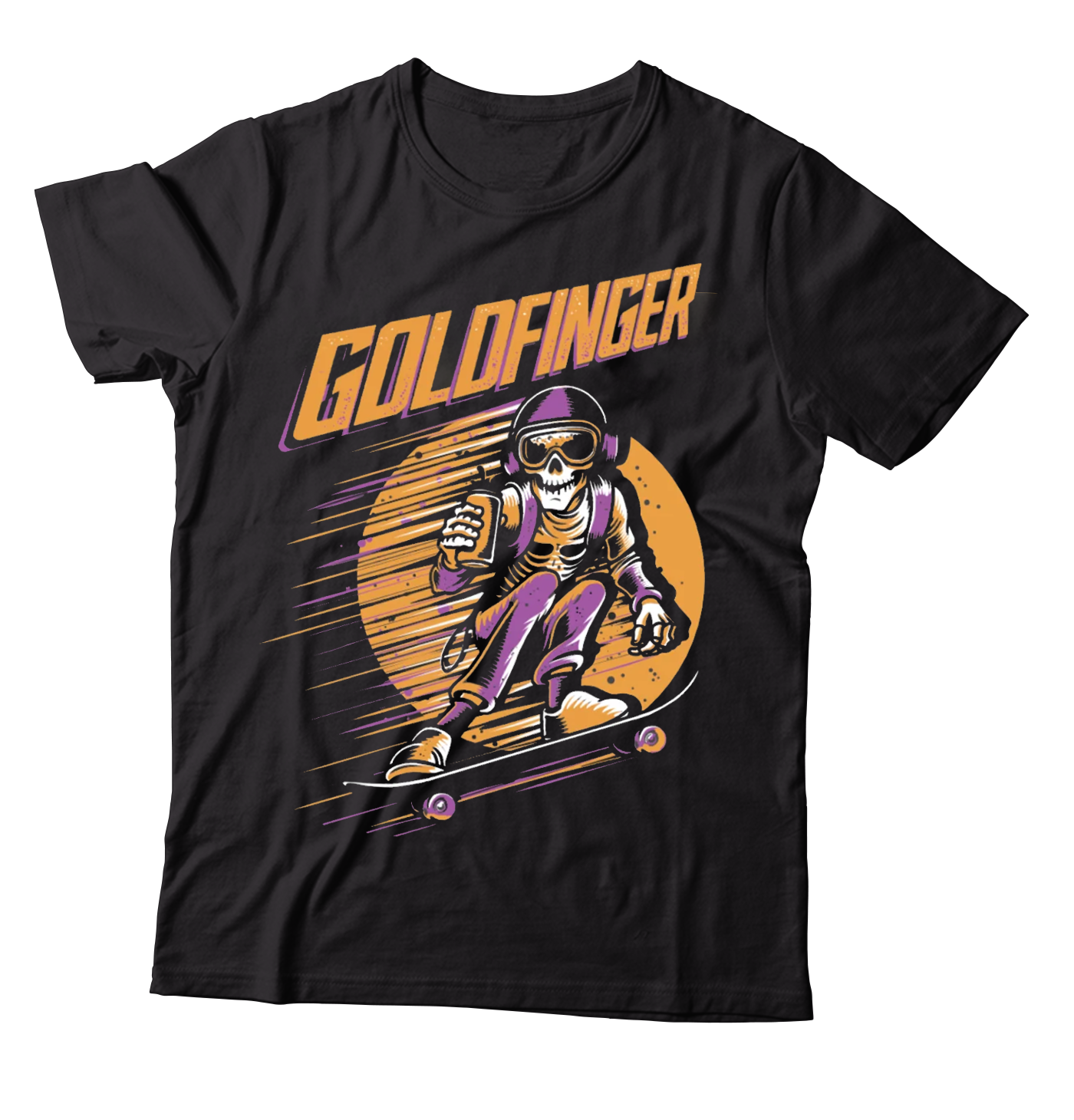 GOLDFINGER - "Skull Shredder" (Black) (T-Shirt)