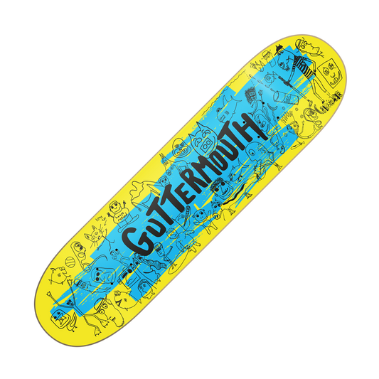 GUTTERMOUTH - "Mark & Taylor Drawings (Blue/Yellow)"
