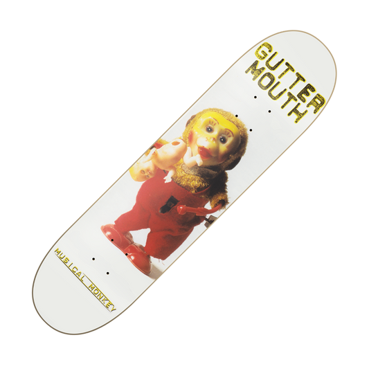 GUTTERMOUTH - "Musical Monkey" (Skateboard Deck)