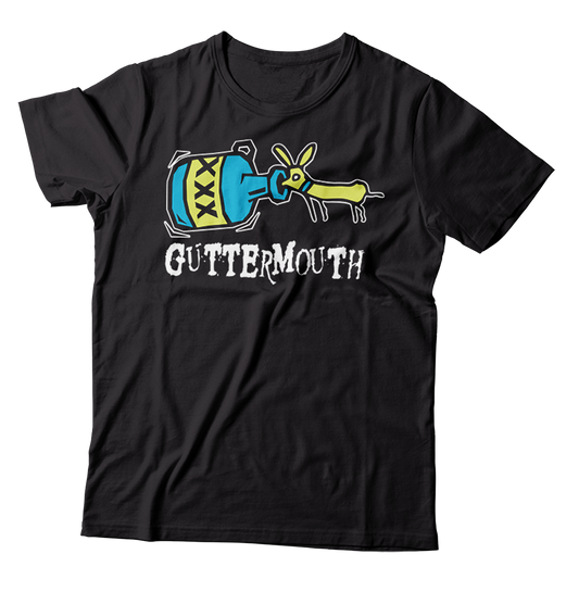GUTTERMOUTH - "Tequila Worm" (Black) (T-Shirt)