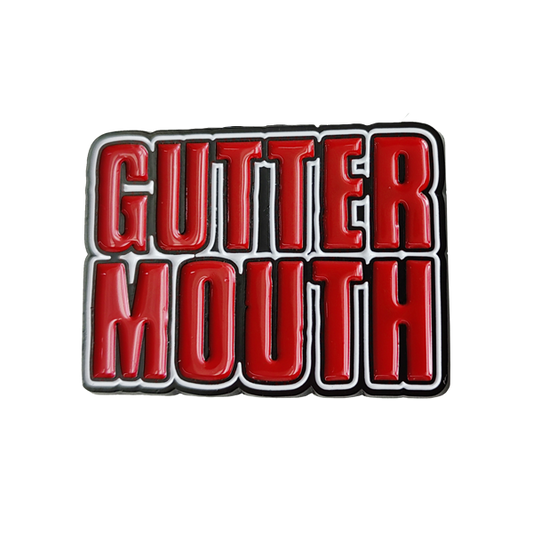 GUTTERMOUTH - "Logo / Friendly People" (Enamel Lapel Pin)