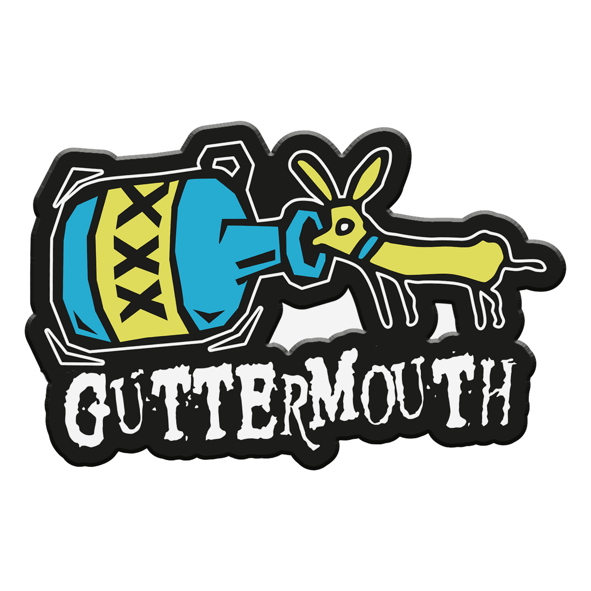 GUTTERMOUTH - "Tequila Worm" (Enamel Lapel Pin)