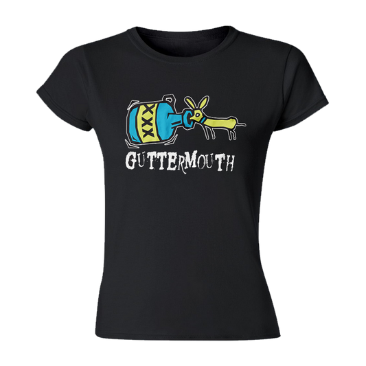 GUTTERMOUTH - "Tequila Worm" (Black) (Woman T-Shirt)
