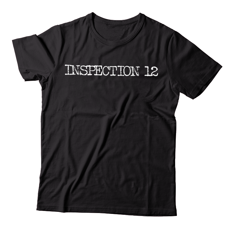 INSPECTION 12 - "Redefine Logo" (Black) (T-Shirt)