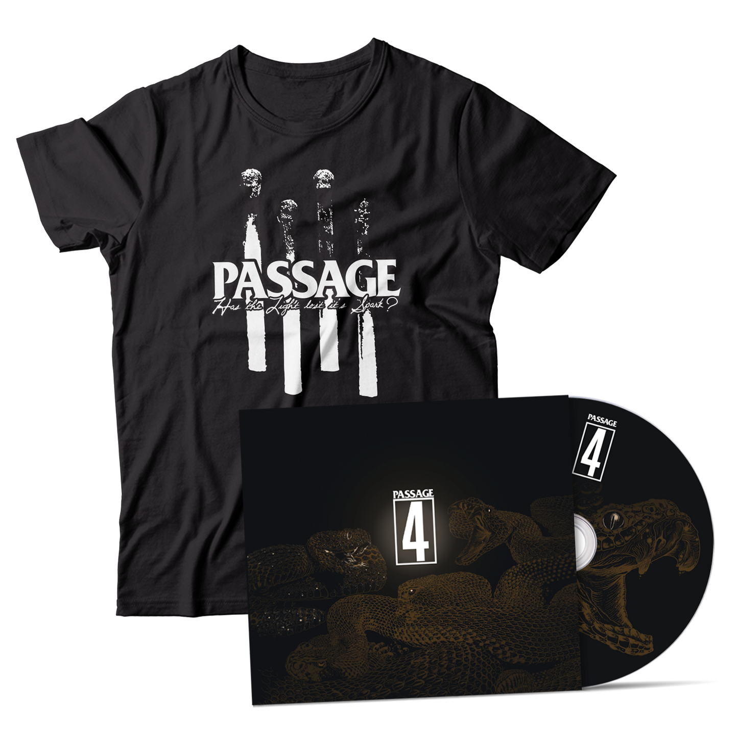 PASSAGE 4 - "S/T" (CD + T-Shirt Bundle)