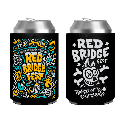 RED BRIDGE FEST - "2024 Dead Logo" (Beer Koozie)
