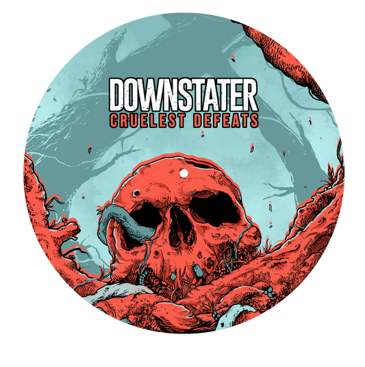 DOWNSTATER - "Cruelest Defeats" (Turntable Slipmat)