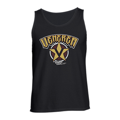 VENEREA - "Warped Cour" (Black) (Tank Top)