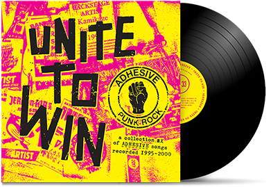 ADHESIVE - "Unite To Win" (Gatefold LP)