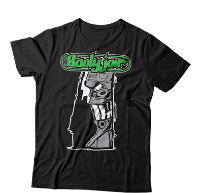 BODYJAR - "Rimshot!" (Black) (T-Shirt)