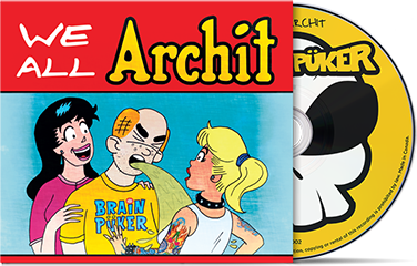 BRAINPUKER - "We All Archit" (CD)