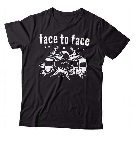 FACE TO FACE - "Sparrow" (Black) (T-Shirt)