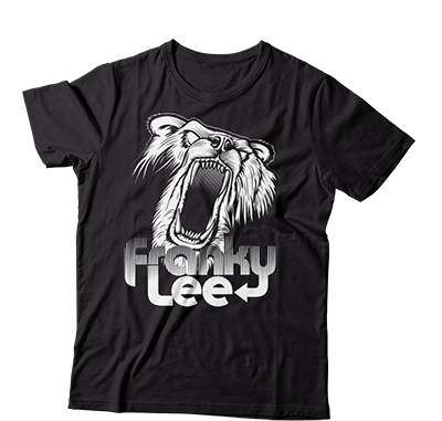 FRANKY LEE - "There Is No Hell" (Black) (T-Shirt)