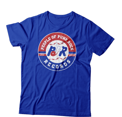 POPR Records - "Expos Logo" (Royal Blue) (T-Shirt)