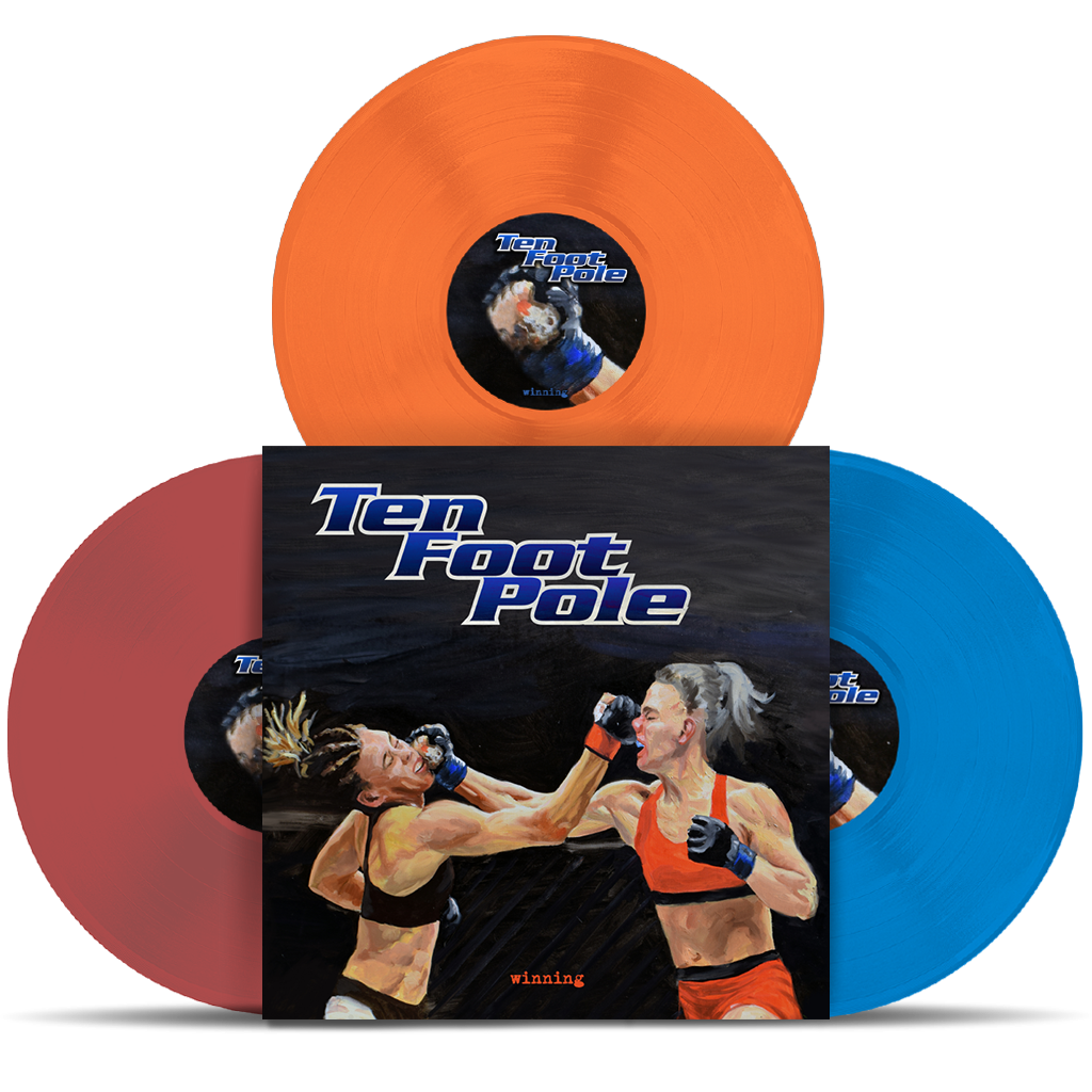 TEN FOOT POLE - "Winning" (LP)