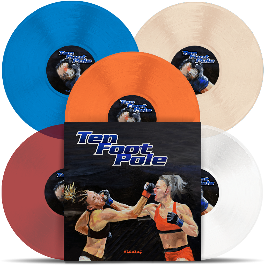 TEN FOOT POLE - "Winning" (LP)