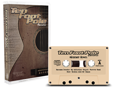 TEN FOOT POLE - "Simmer Down" (Tape)