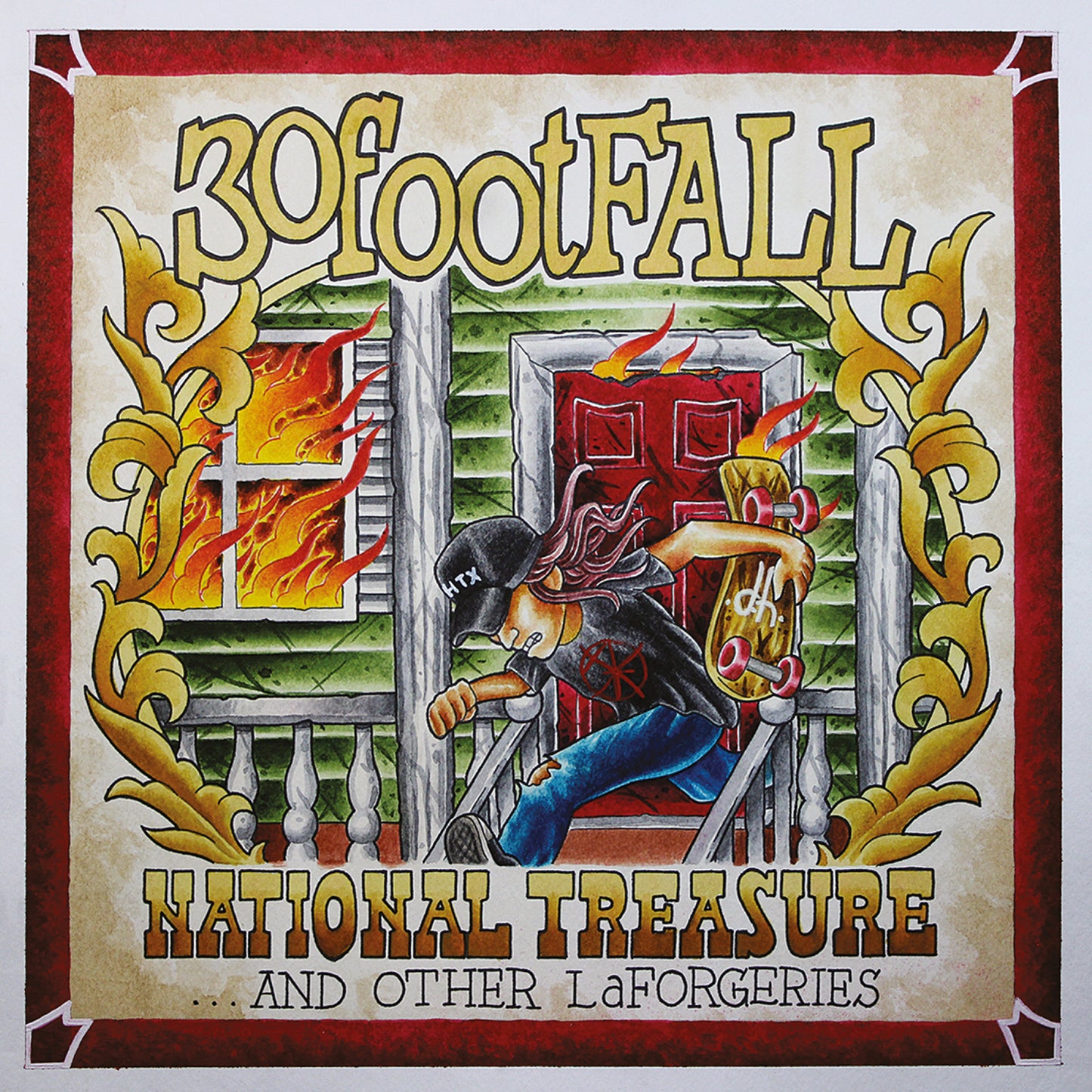 30footFALL - "National Treasure ...And Other LaForgeries" (CD)