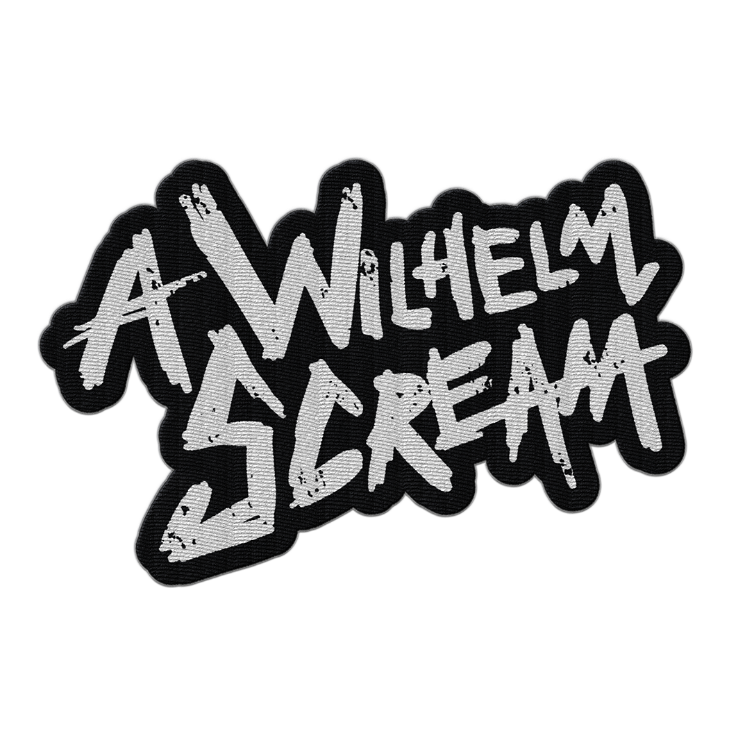 A WILHELM SCREAM - "Logo" (Embroidered Patch)