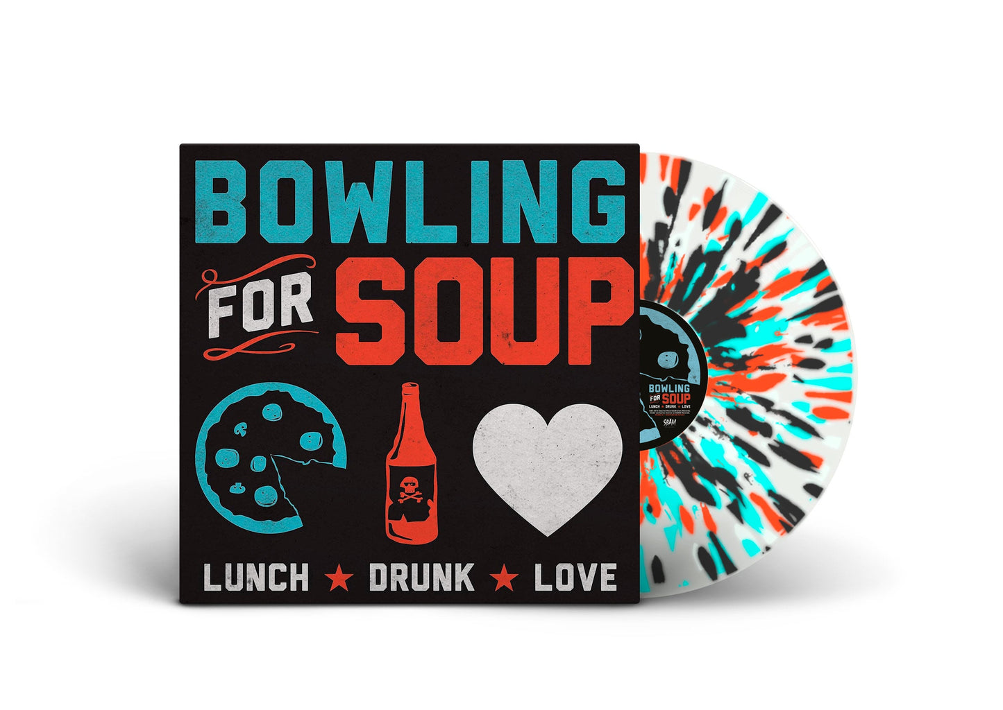 BOWLING FOR SOUP - "Lunch, Drunk, Love" (SBAM) (LP)