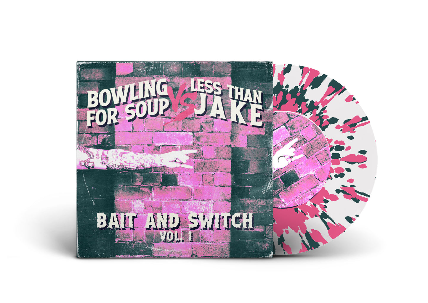 BOWLING FOR SOUP / LESS THAN JAKE - "Bait And Switch Vol. 1" (SBAM) (7")