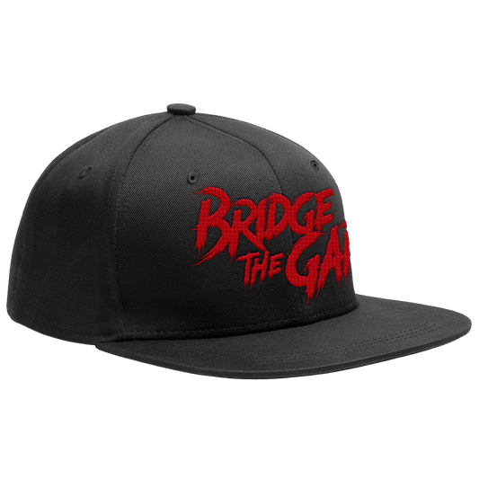 BRIDGE THE GAP - "Logo" (Black) (Snapback Cap)
