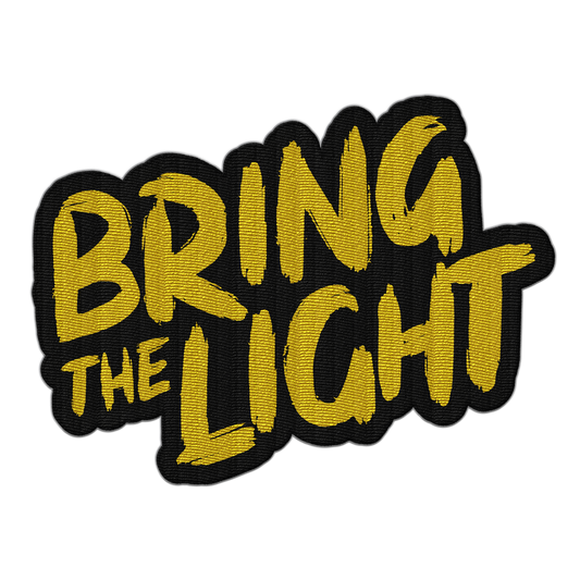 BRING THE LIGHT - "Logo" (Embroidered Patch)