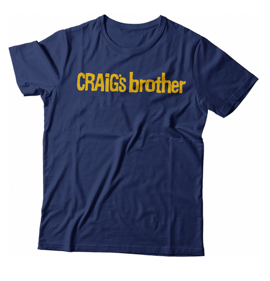 CRAIG'S BROTHER - "Logo" (Navy) (T-Shirt)