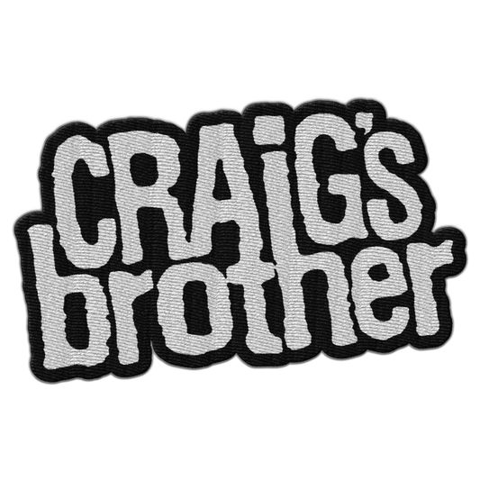 CRAIG'S BROTHER - "Logo"  (Embroidered Patch)