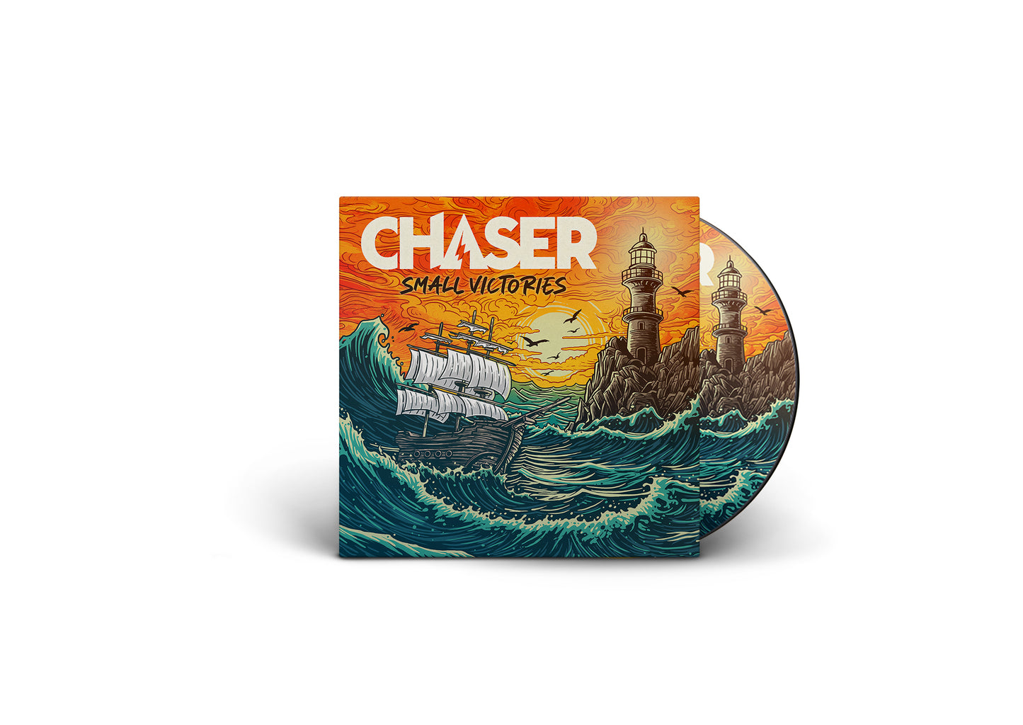 CHASER - "Small Victories" (SBAM) (LP/CD)