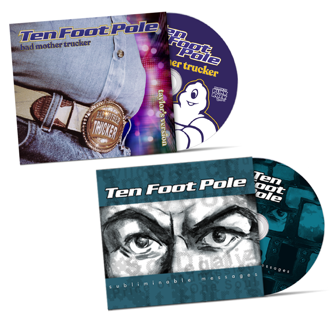 TEN FOOT POLE - "Bad Mother Trucker : Taylor's Version" (CD)