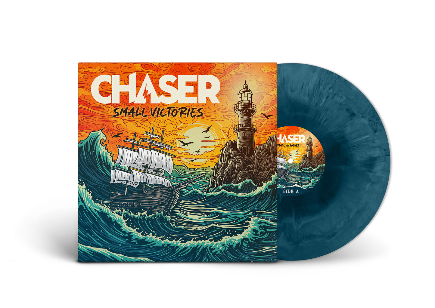 CHASER - "Small Victories" (SBAM) (LP/CD)