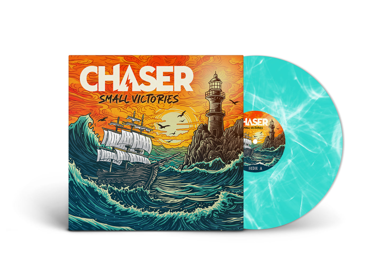 CHASER - "Small Victories" (SBAM) (LP/CD)