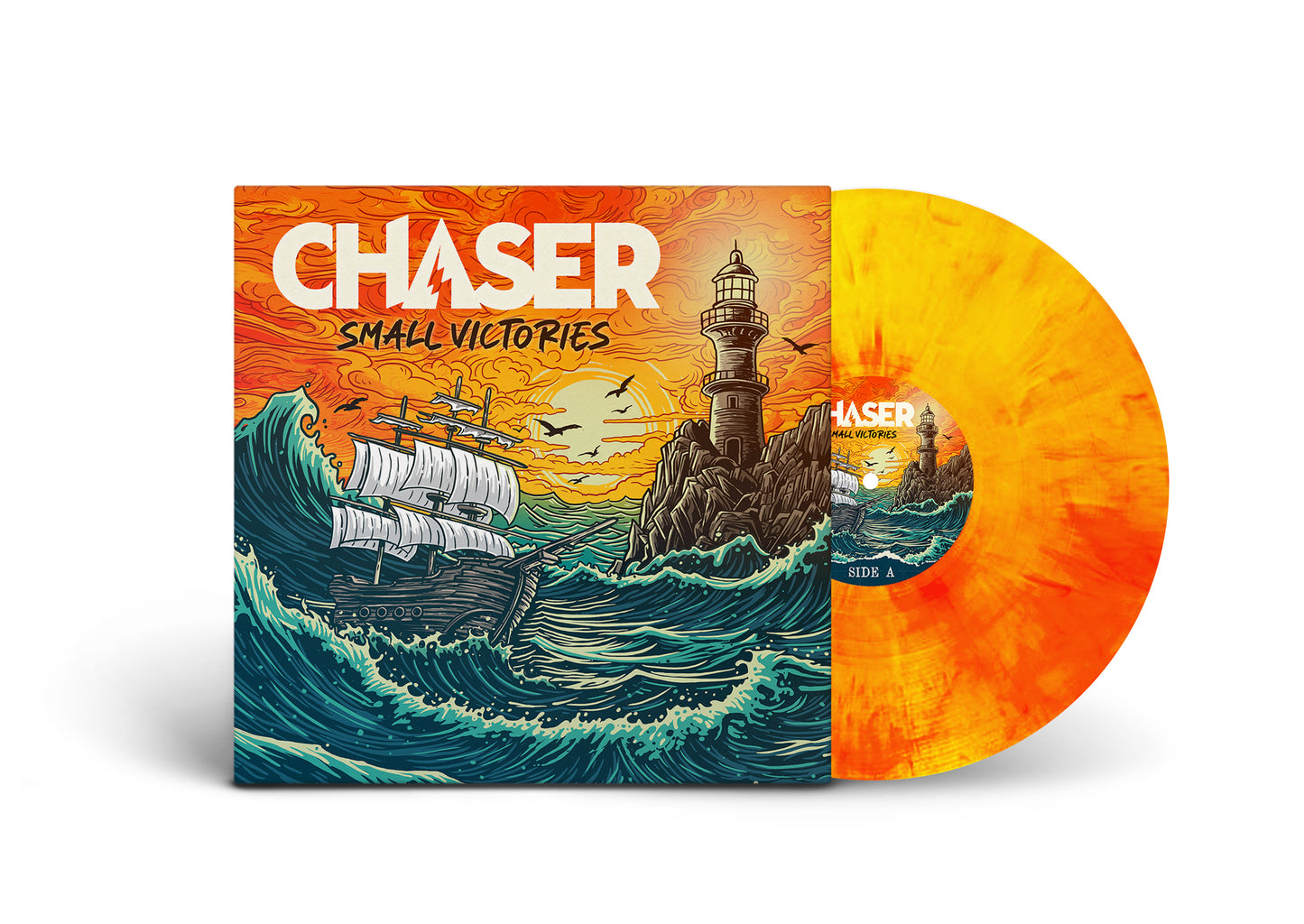 CHASER - "Small Victories" (SBAM) (LP/CD)