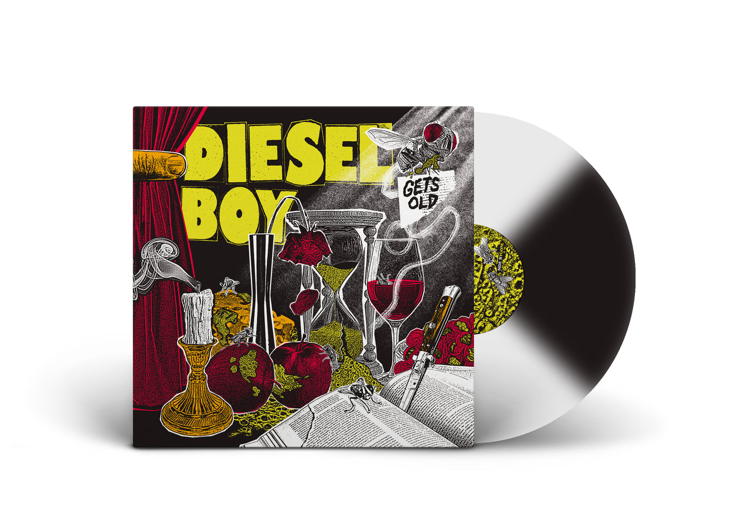 DIESEL BOY - "Gets Old" (SBAM) (CD/LP)