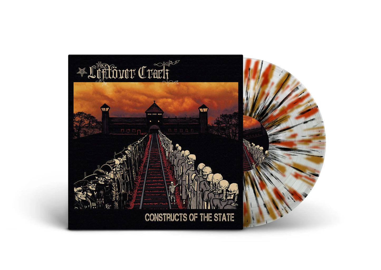 LEFTOVER CRACK - "Constructs Of The State" (SBAM) (LP)