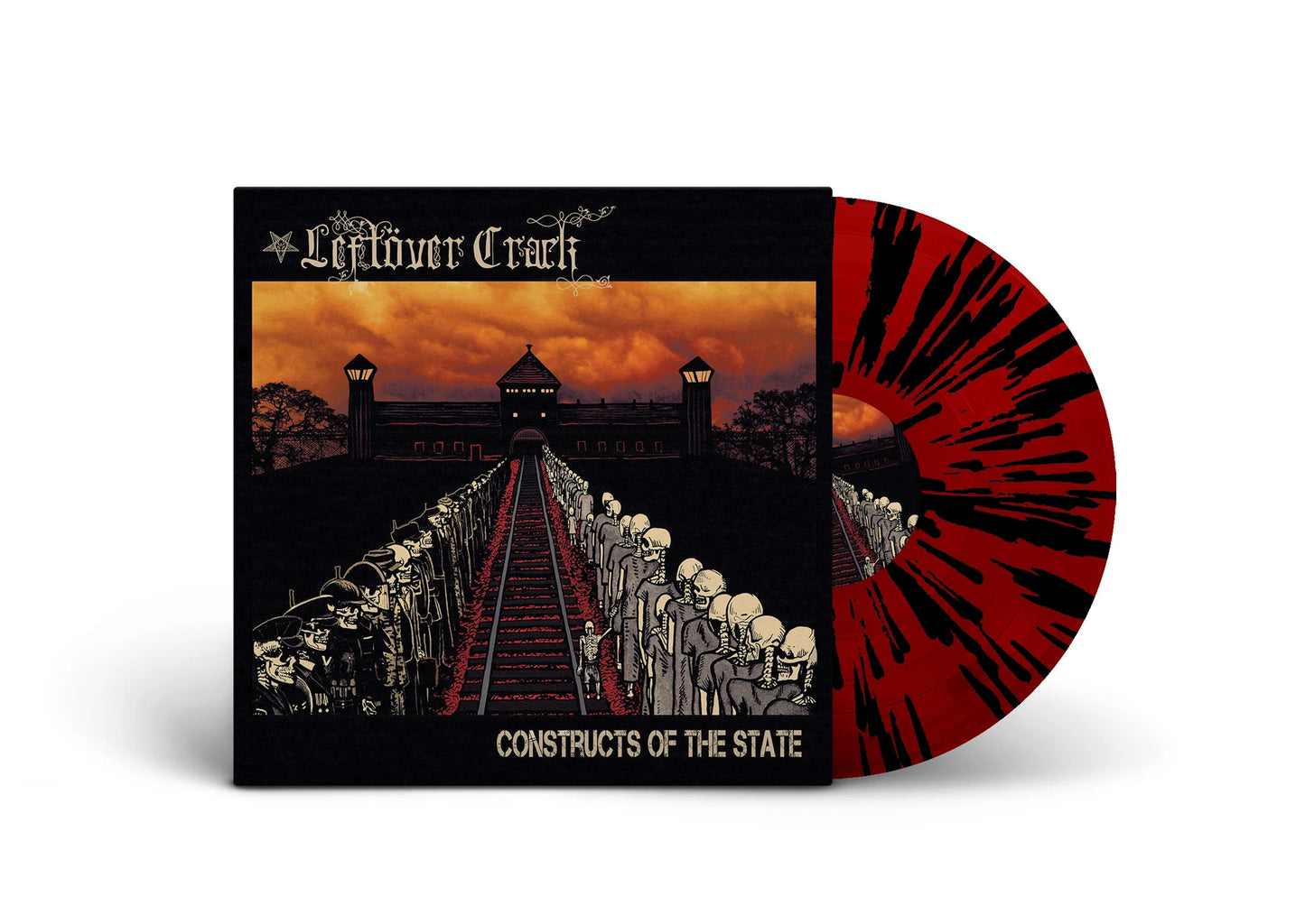 LEFTOVER CRACK - "Constructs Of The State" (SBAM) (LP)