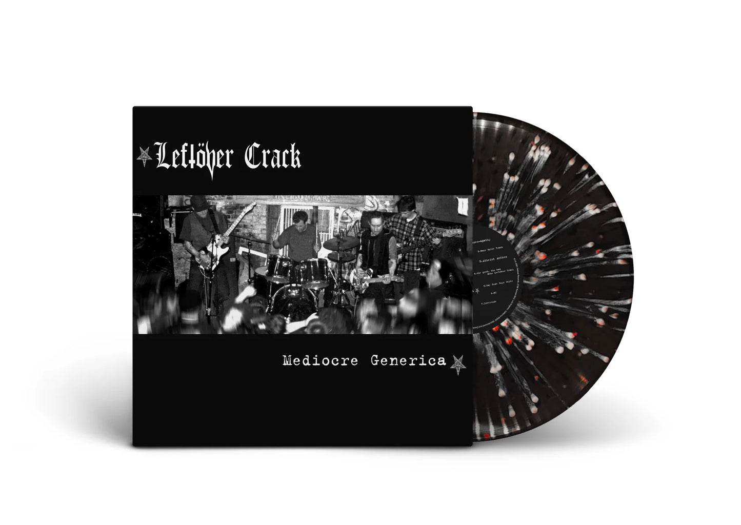LEFTOVER CRACK - "Mediocre Generica" (SBAM 210) (LP)