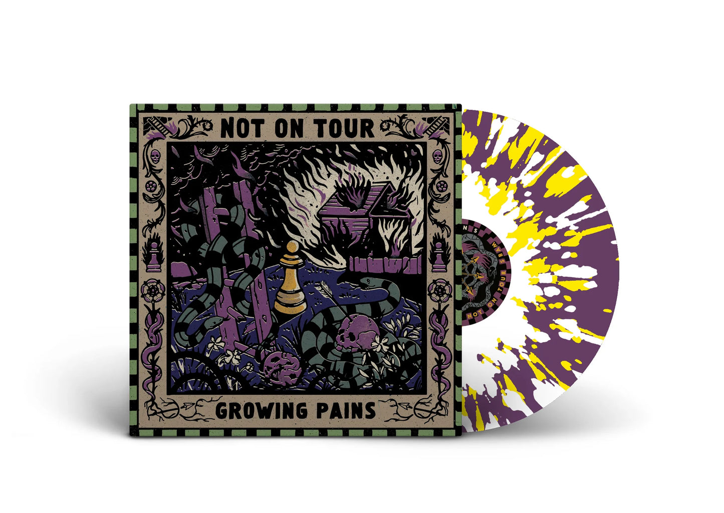 NOT ON TOUR - "Growing Pains + Bonus Tracks" (SBAM 15) (LP)