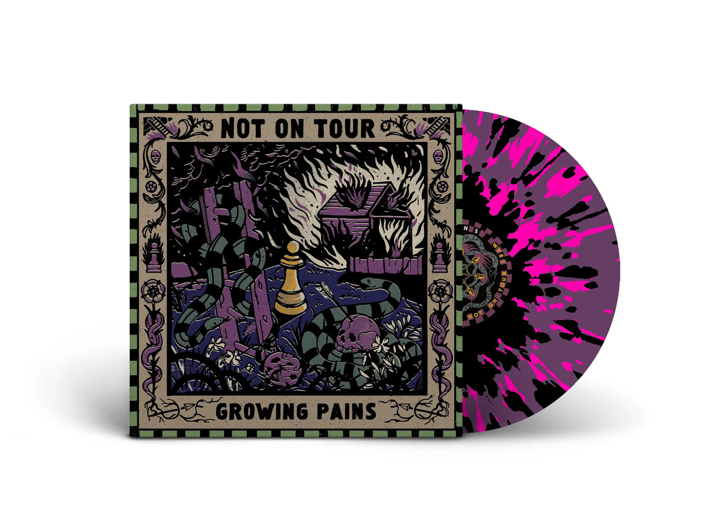 NOT ON TOUR - "Growing Pains + Bonus Tracks" (SBAM 15) (LP)