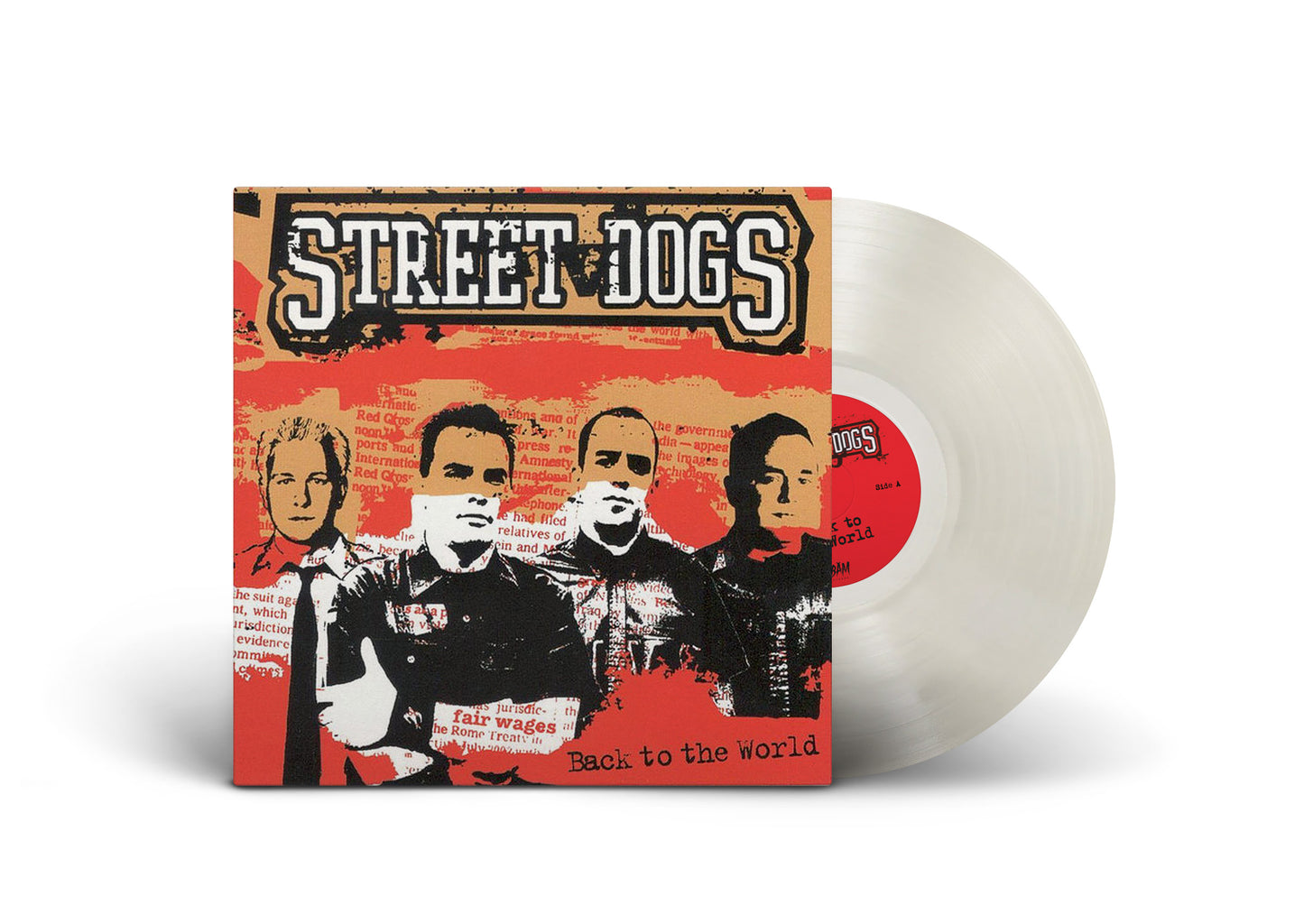 STREET DOGS - "Back To The World" (SBAM 166) (LP)